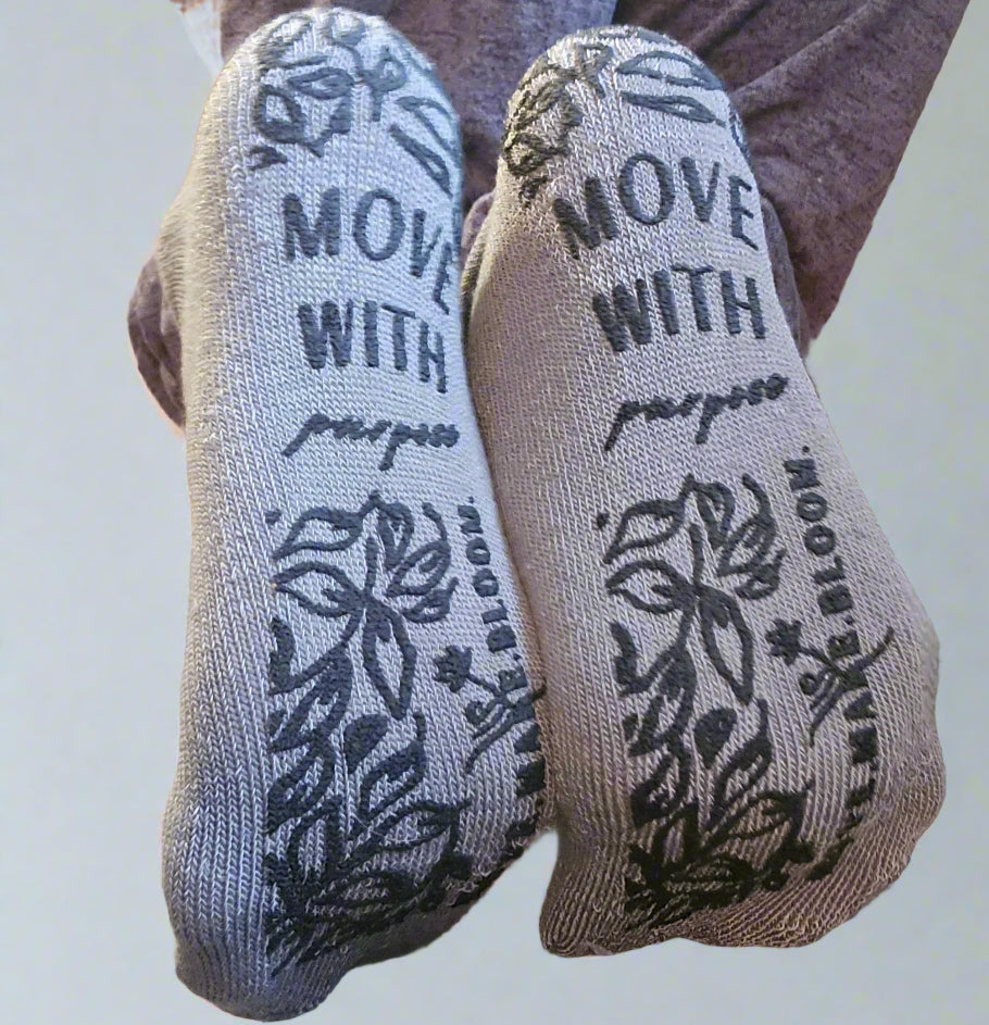 Move With Purpose Grip Socks