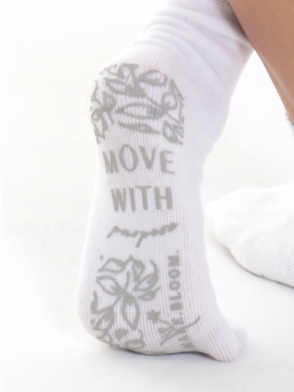 Move With Purpose Grip Socks